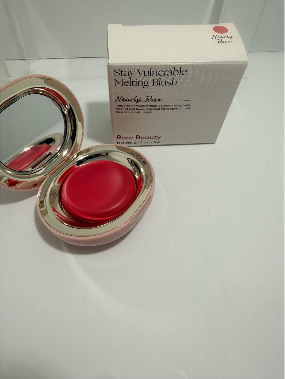 Rare Beauty Stay Vulnerable Melting Blush Nearly Rose BNIB